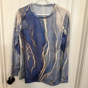 Blue vibe tunic